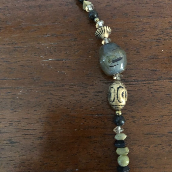 Middle Eastern Dragon Bloodstone Brass Necklace- 743 $12 or 🎉 - Picture 4 of 4
